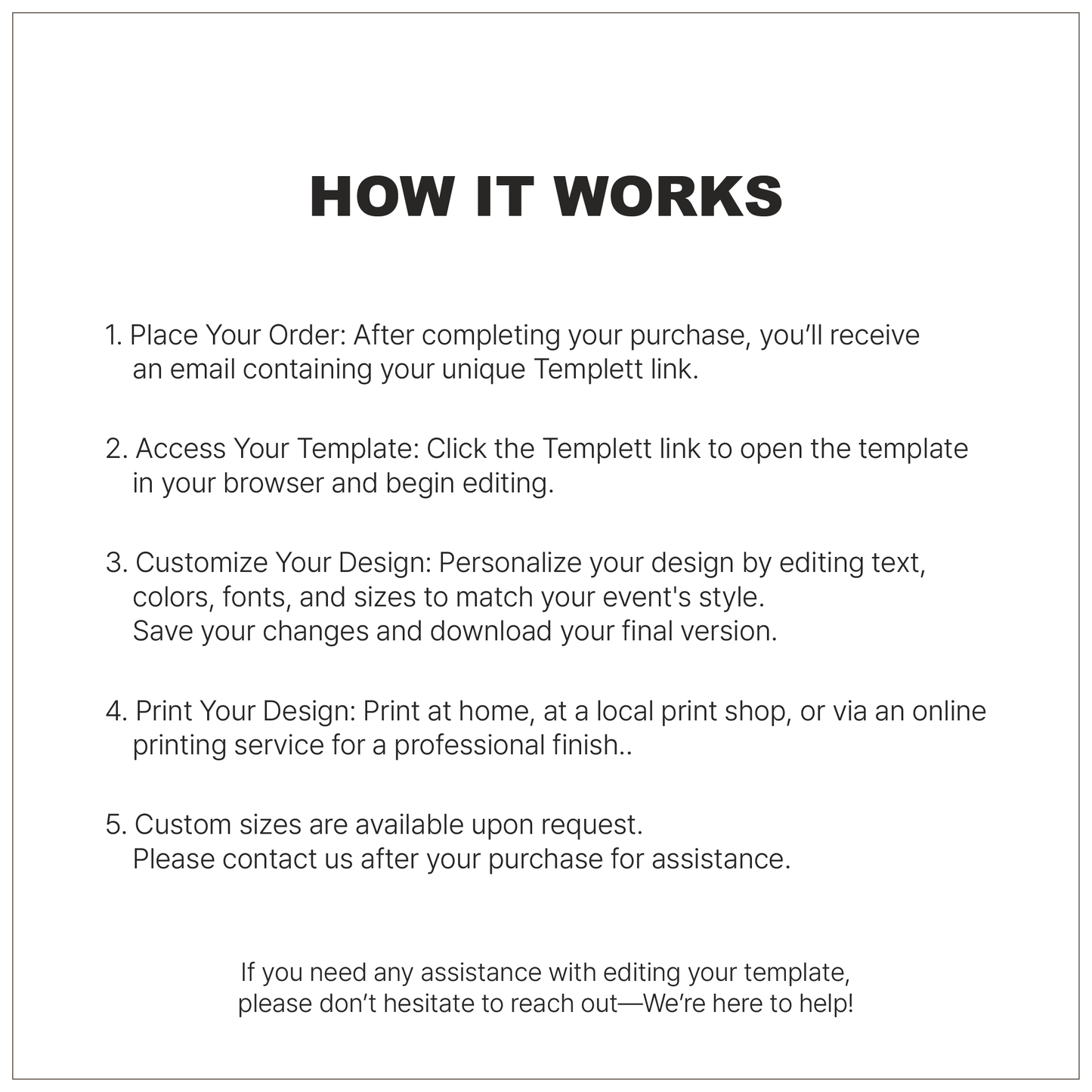 #17. Minimalist Modern Digital Menu Template | Chic Elegant Design