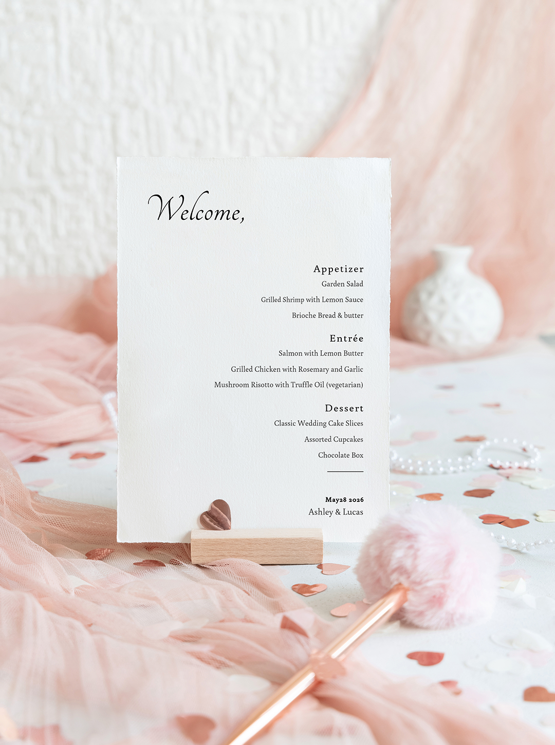 #17. Minimalist Modern Digital Menu Template | Chic Elegant Design