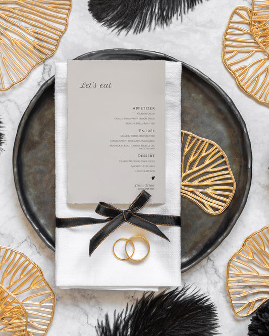 #24. Let's Eat Digital Menu Template – Lovely Heart Graphic Design for Weddings & Events